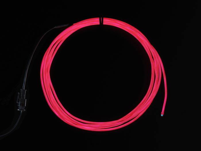 Lys-tråd 2.5m - rosa @ electrokit (2 av 2)