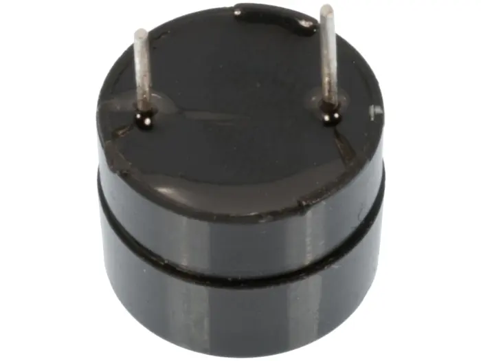 Aktiv piezosummer ø12x9.5mm 5V PCB @ electrokit (2 av 2)