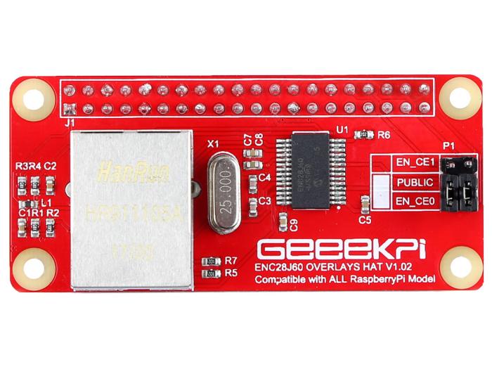 ENC28J60 Ethernetkort för Pi Zero @ electrokit (5 av 5)
