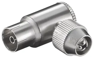 Antennkontakt IEC hona vinklad @ electrokit