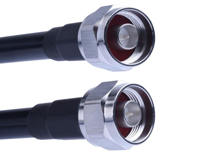 Cable N male to N male RG-213 5.0m 6GHz Tekbox @ electrokit (1 of 1)