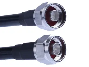 Kabel N-hane till N-hane RG-213 5.0m 6GHz Tekbox @ electrokit