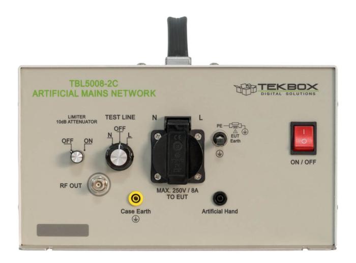 LISN AC Line Impedance Stabilisation Network 50uH 250V 8A @ electrokit (2 av 3)