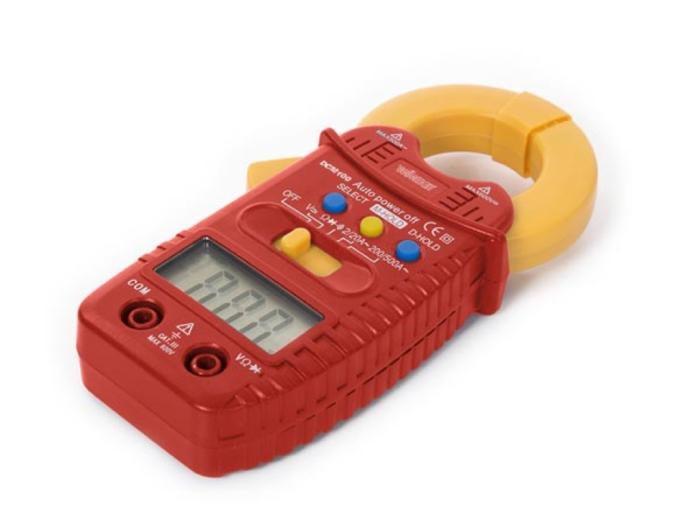 Digital clamp multimeter AC/DC ± 600V 500A @ electrokit (2 of 4)