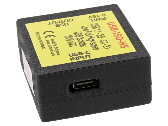 Galvanisk USB-isolator USB-C 480Mbps @ electrokit (3 av 3)