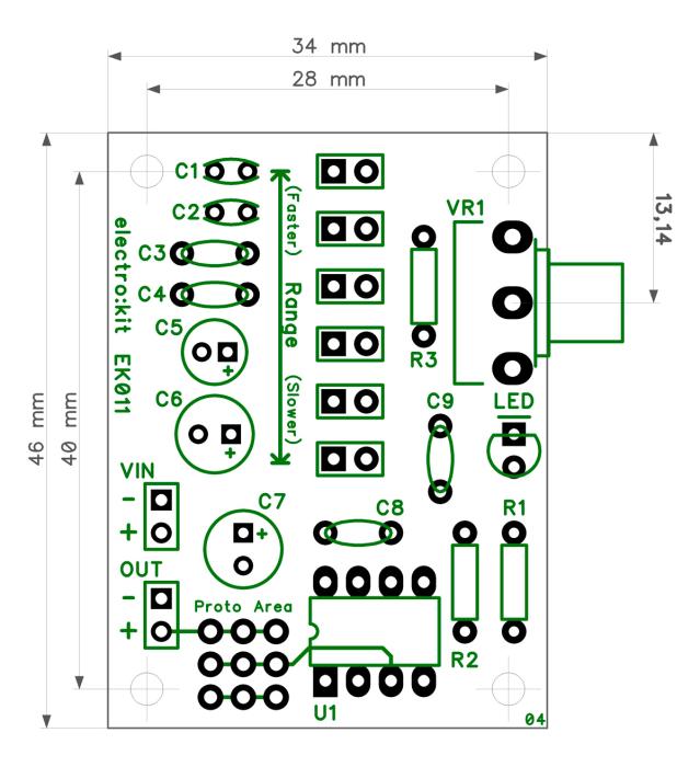 Pulsgenerator 0.8Hz - 260kHz - byggsats @ electrokit (5 av 5)