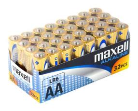 AA alkaliska batterier 32-pack @ electrokit
