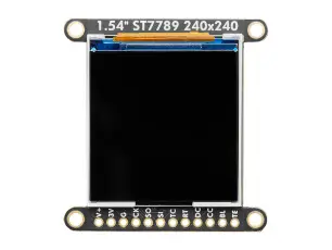 LCD 1.54" 240x240px 18-bit färg microSD @ electrokit