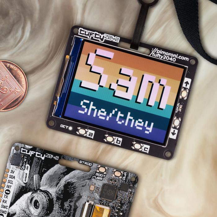 Tufty 2040 + Accessory Kit @ electrokit (4 av 4)