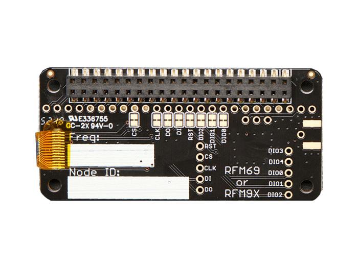 Adafruit RFM69HCW Transceiver Radio Bonnet - 868Mhz @ electrokit (2 of 4)