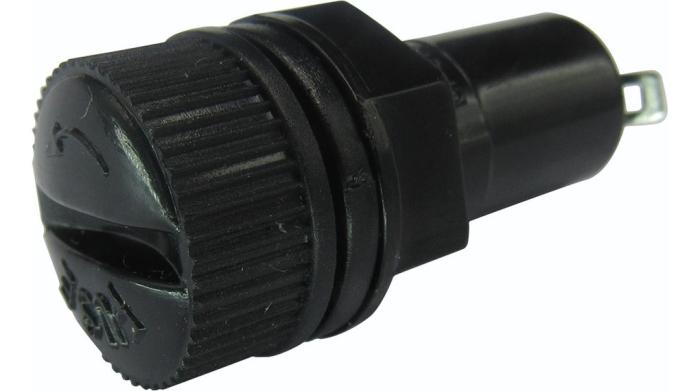Säkringshållare 5x20mm 250V 6.3A panelmonterad @ electrokit (1 av 1)