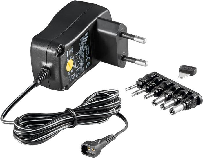 Ställbar nätadapter 3-12V 7.2W 0.6A @ electrokit (1 av 1)