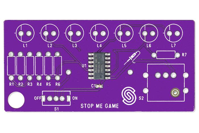 Reaction game Stop Me with microcontroller - soldering kit @ electrokit (4 of 5)