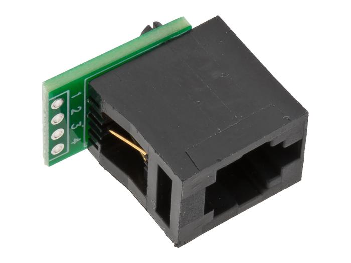 Adapterkort RJ10 / 4P4C @ electrokit (3 av 3)