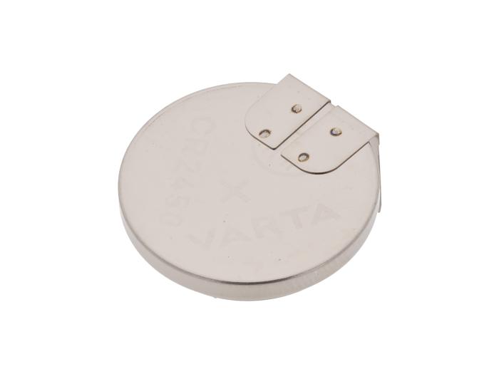 CR2450 PCB3 horizontal 3V lithium battery Varta @ electrokit (1 of 2)