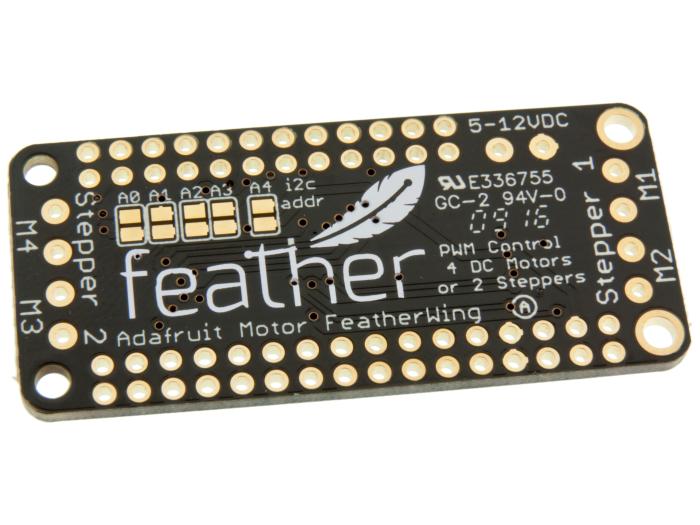 DC Motor + Stepper FeatherWing @ electrokit (2 of 3)