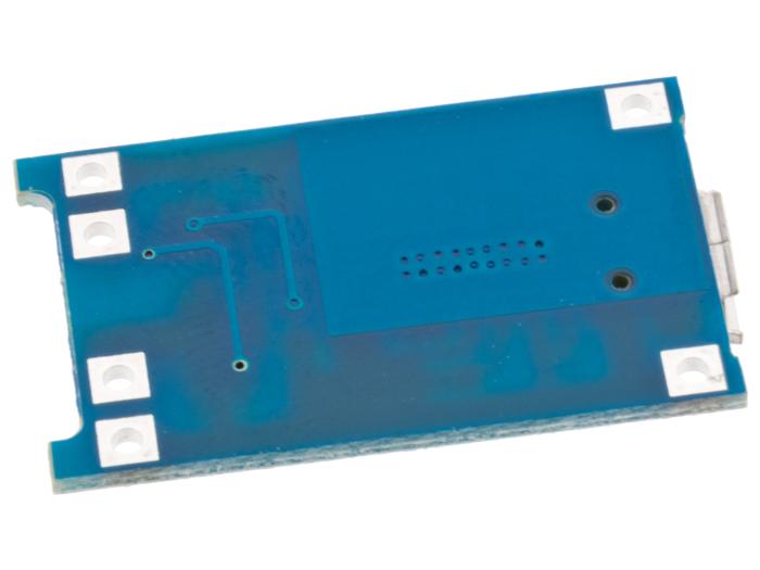 TP4056 laddare med skyddskrets för Li-Ion- och LiPo-cell @ electrokit (2 av 2)
