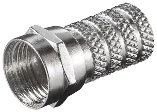 F-kontakt hane ø4mm twist-on @ electrokit