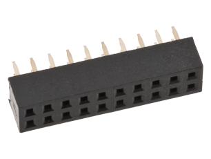 Hylslist 2.0mm 2x10p @ electrokit