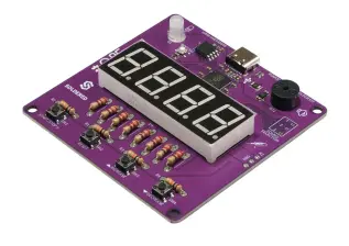 Pomodoro timer with RP2040 - Soldering kit @ electrokit