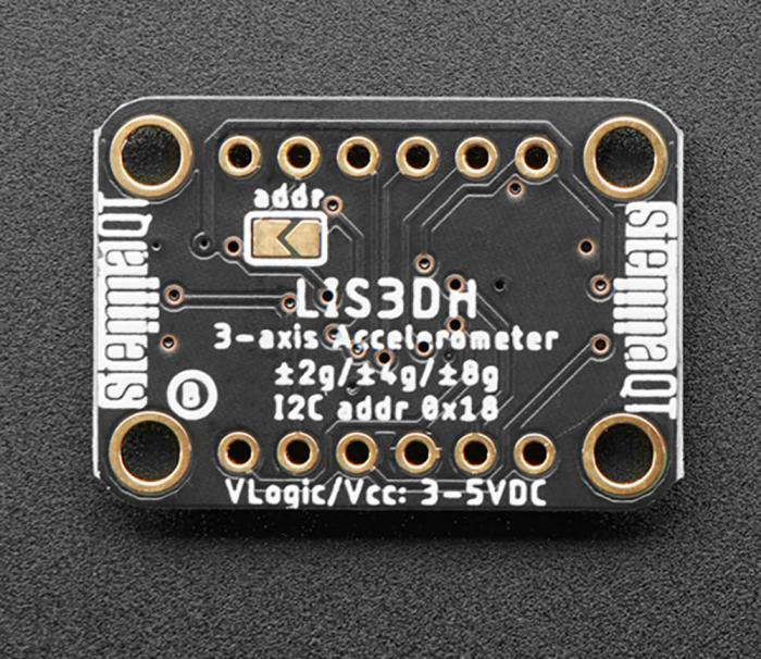 3-axis accelerometer LIS3DH - Qwiic @ electrokit (4 of 5)