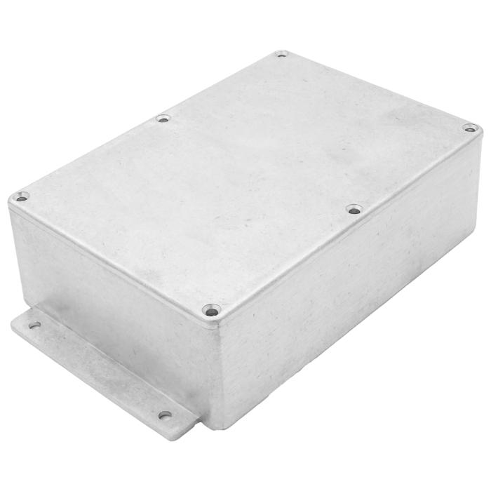 Aluminiumlåda gjuten med fläns IP66 BS27MF 171x121x55mm @ electrokit (1 av 1)