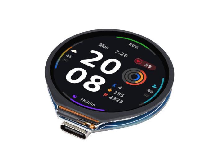 ESP32-S3 utcecklingskort med 1.28