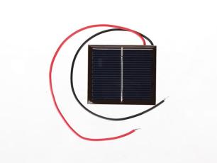 Polycrystalline solar cell 0.5V 400mA 0.4W @ electrokit