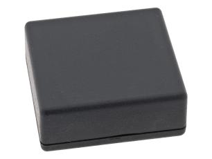 Apparatlåda FB33 43x46x19mm svart @ electrokit