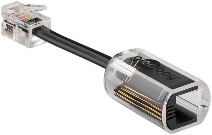 Snurrstopp för telefonlur RJ10 @ electrokit (1 av 3)