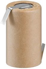 NiMH batteri 4/5 Sub-C 2000mAh lödfanor @ electrokit