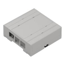 Inbyggnadsl&aring;da f&ouml;r Raspberry Pi 4 DIN-skena @ electrokit
