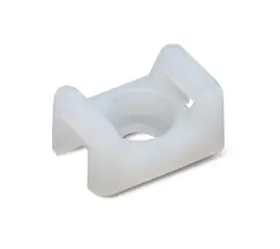 H&aring;llare buntband max 3.6mm skruvf&auml;ste vit @ electrokit