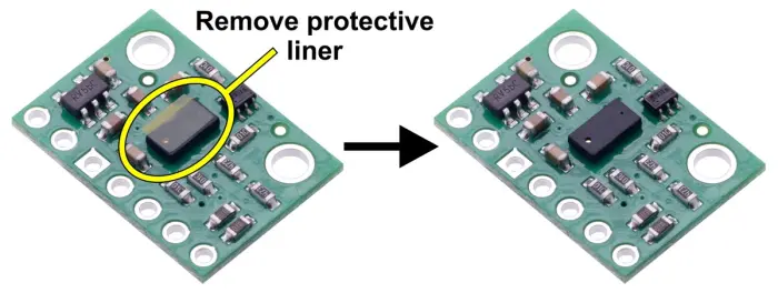 Distance sensor 2m VL53L0X @ electrokit (6 of 8)