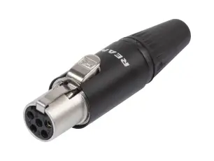 XLR Mini 5-pol hona @ electrokit