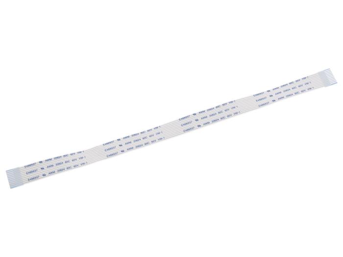 FPC-kabel 10-pol 1.0mm 200mm samma-sida @ electrokit (1 av 1)