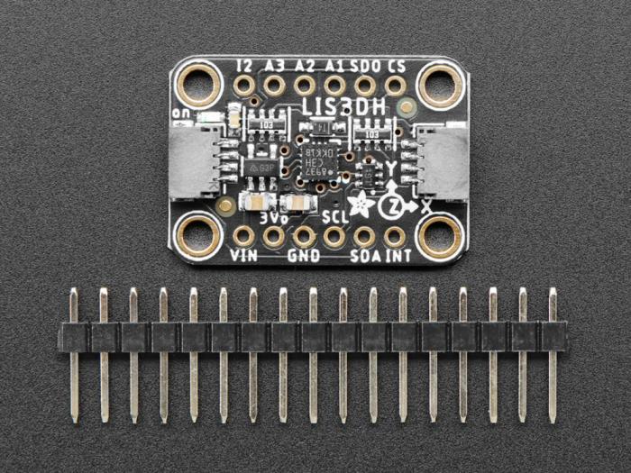 3-axis accelerometer LIS3DH - Qwiic @ electrokit (5 of 5)