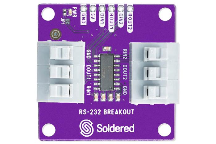 RS-232 till TTL transceiver MAX232E @ electrokit (2 av 4)