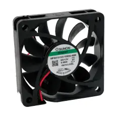Fläkt 60x60x15mm 12VDC 29.2dBA 38.5m³/h @ electrokit