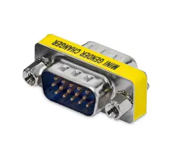 K&ouml;nbytare HD15 hane/hane D-SUB @ electrokit