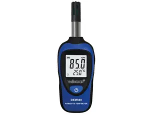 Hygrometer / temometer 0-100% RF -20 till 70°C @ electrokit