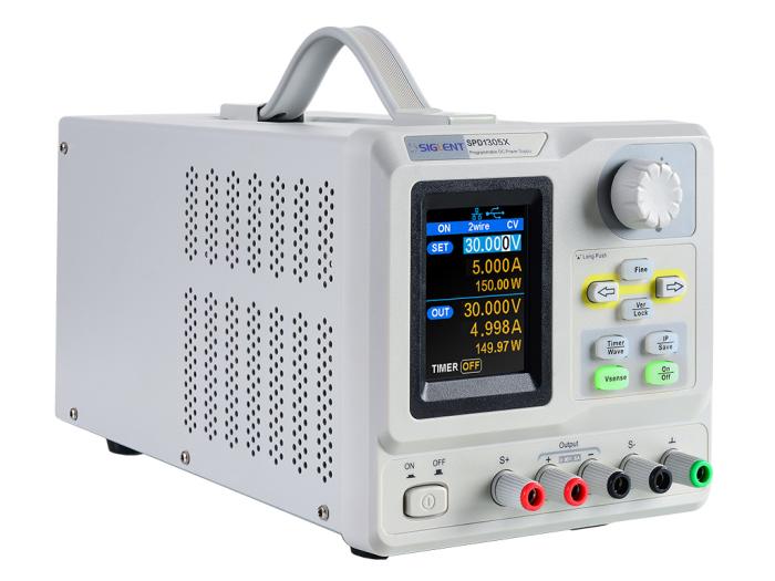Labbaggregat Siglent 1x 0-30V 0-5A SPD1305X (demo) @ electrokit (3 av 4)