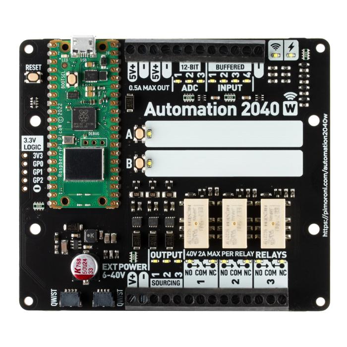 Automation 2040 W (inkl. Pico W) @ electrokit (2 av 5)