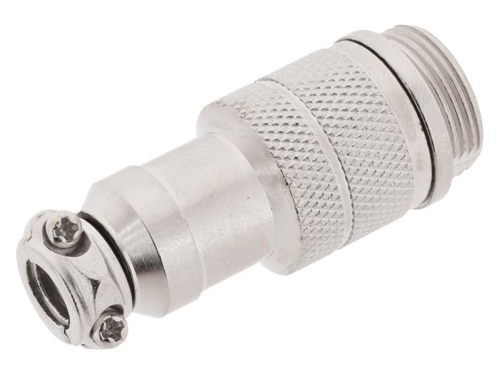 Connector GX16 plug 7-pin cable @ electrokit (2 of 3)