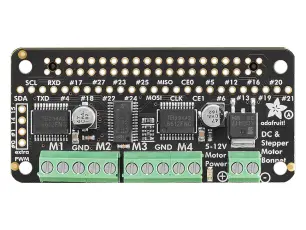 DC- och stegmotordrivare för Raspberry Pi @ electrokit