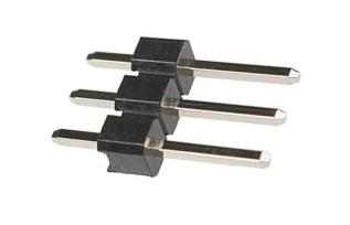 Pin header 2.54mm 1x3p @ electrokit