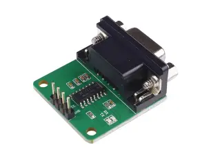 RS232 DB9 till TTL-omvandlare MAX3232 @ electrokit