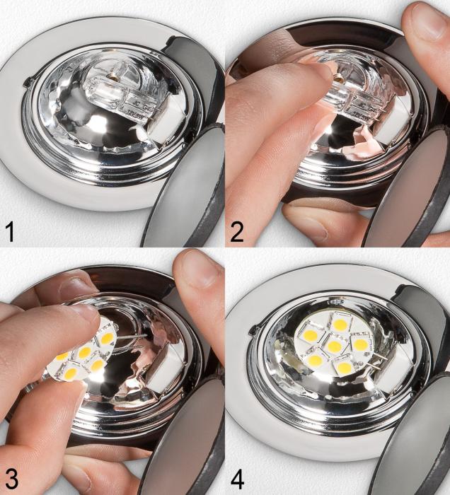 LED-lampa 1.5W varmvit G4 @ electrokit (2 av 2)