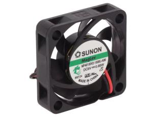 Fläkt 40x40x10mm 5VDC 20.6dBA 11.9m³/h @ electrokit