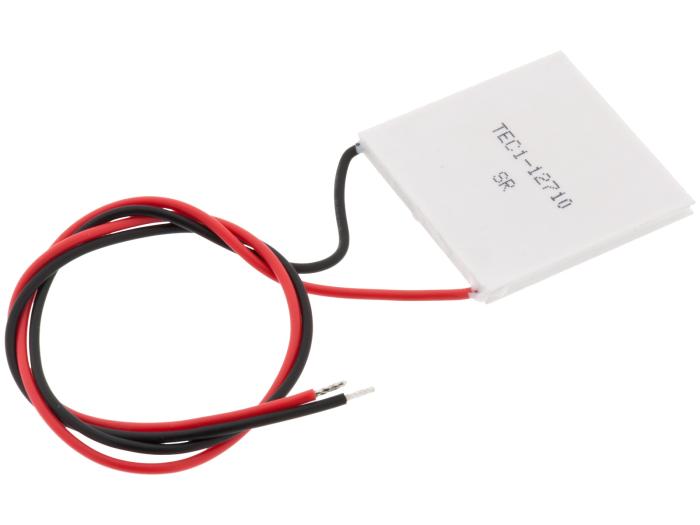 Peltierelement 40x40mm 12V 10A @ electrokit (1 av 1)